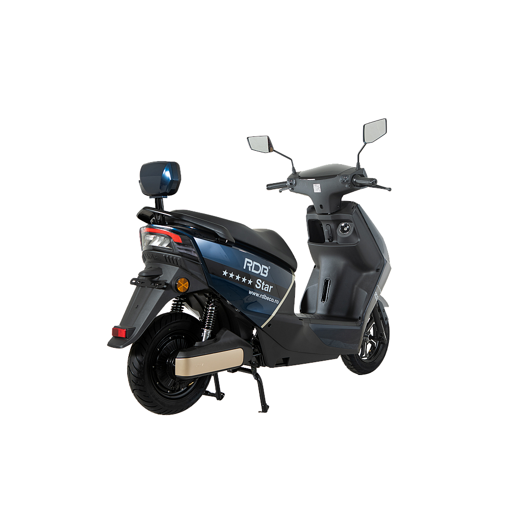 BULLBIKE Delhi Elektro Scooter 72V 20Ah 250 Watt (Max Peak 0,6 kW) 25km/h