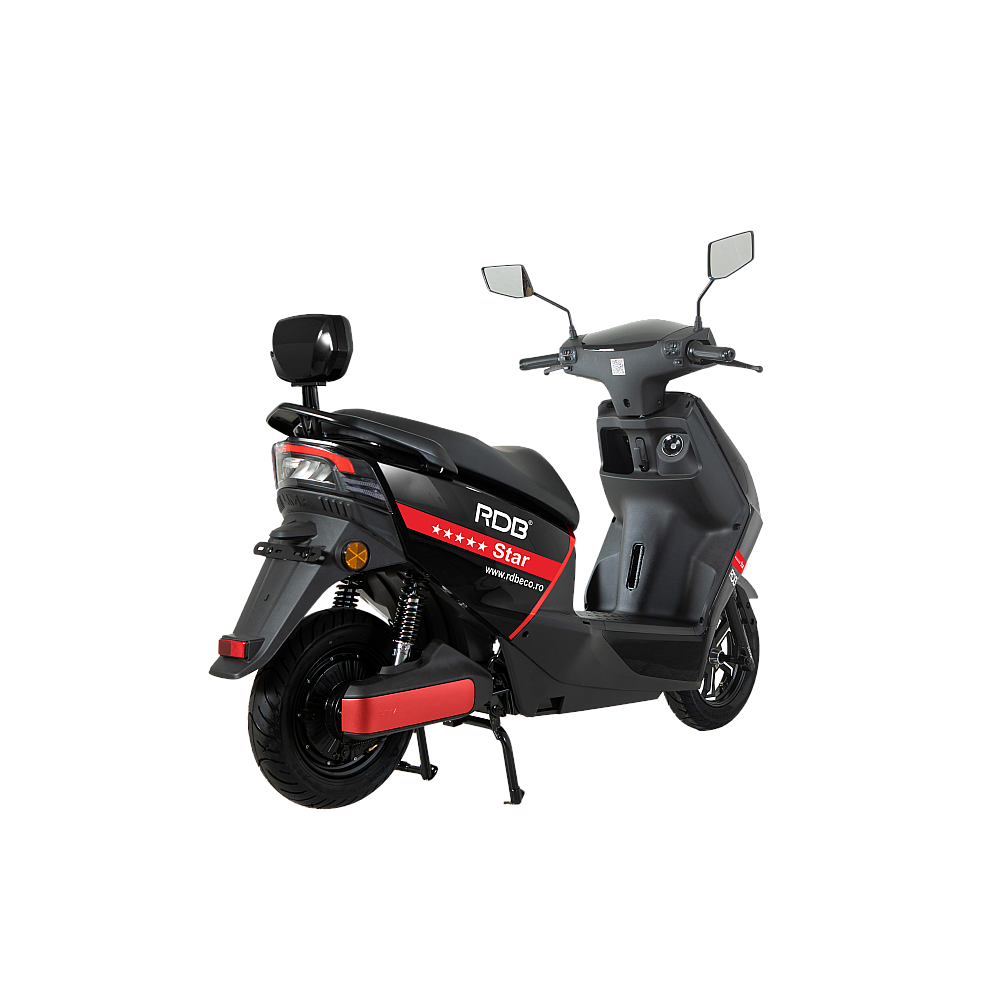 BULLBIKE Delhi Elektro Scooter 72V 20Ah 250 Watt (Max Peak 0,6 kW) 25km/h