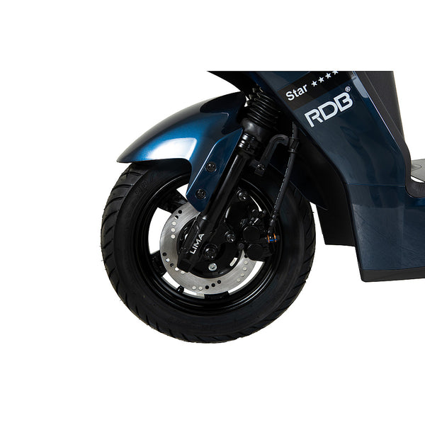 BULLBIKE Delhi Elektro Scooter 72V 20Ah 250 Watt (Max Peak 0,6 kW) 25km/h