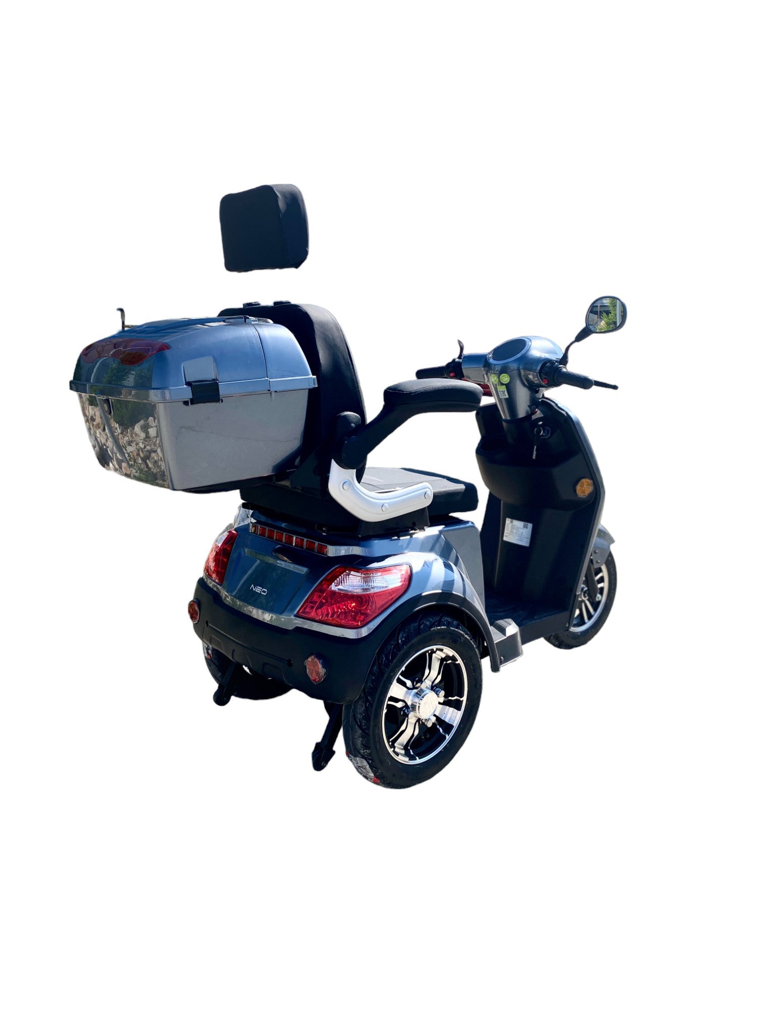 BULLBIKE Doha Elektro Scooter 600W 60V 20Ah 25Km/h/ Seniorenmobil / Dreirad