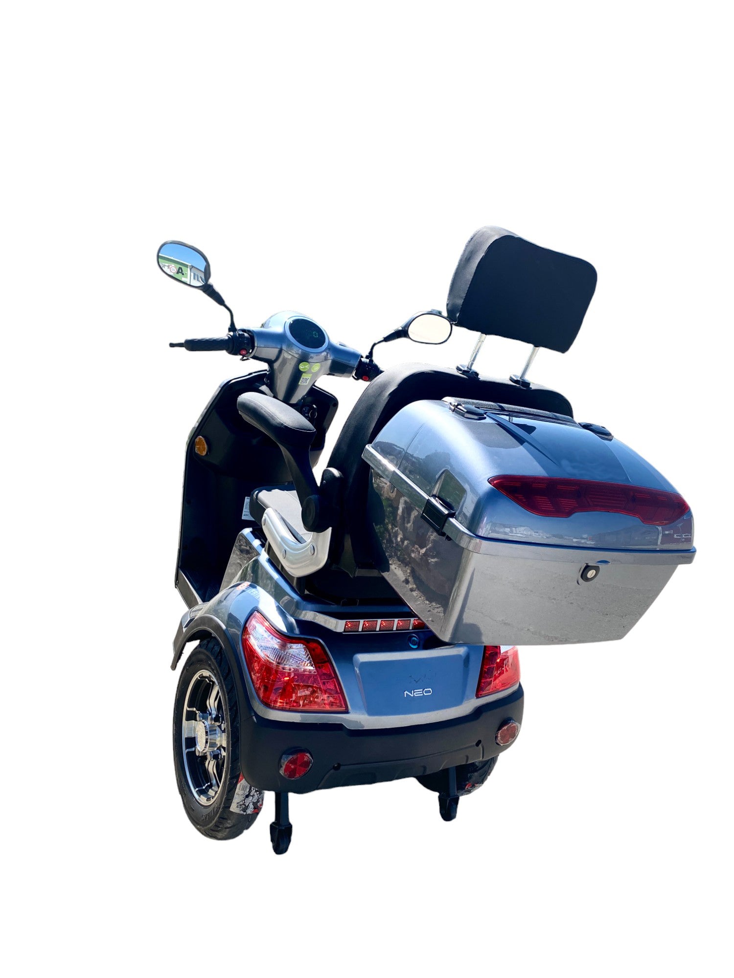 BULLBIKE Doha Elektro Scooter 600W 60V 20Ah 25Km/h/ Seniorenmobil / Dreirad