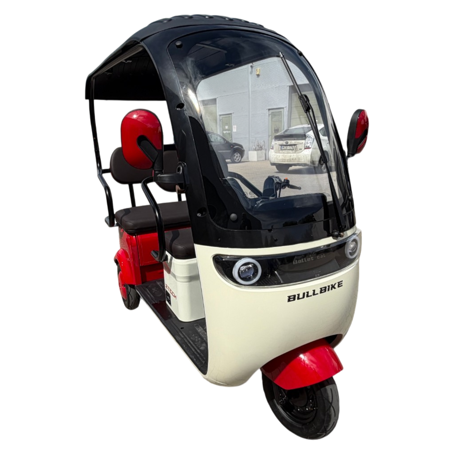 BULLBIKE Essen Elektro Scooter 500W 72V 20Ah 25Km/h / Dreirad / Seniorenmobil