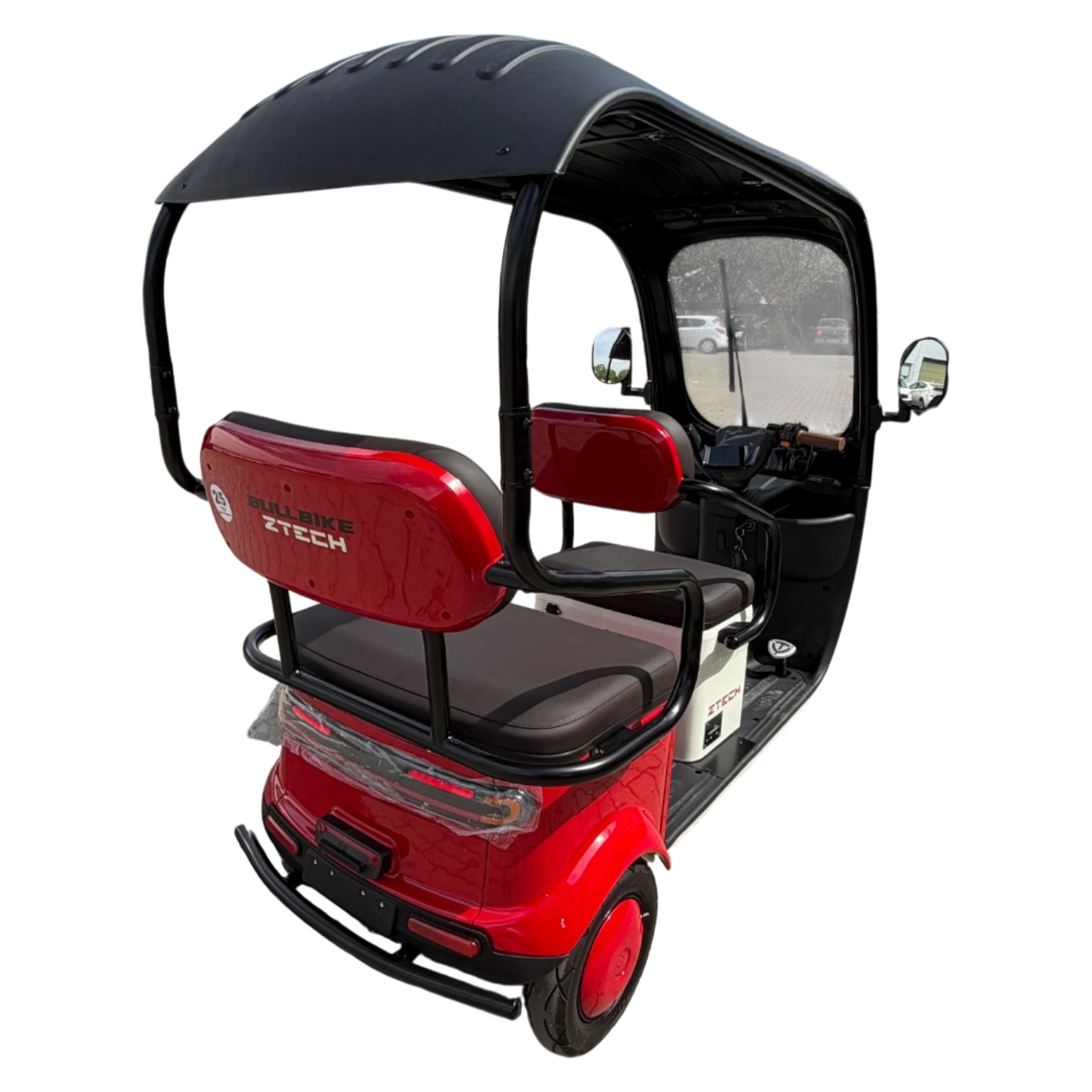 BULLBIKE Essen Elektro Scooter 500W 72V 20Ah 25Km/h / Dreirad / Seniorenmobil