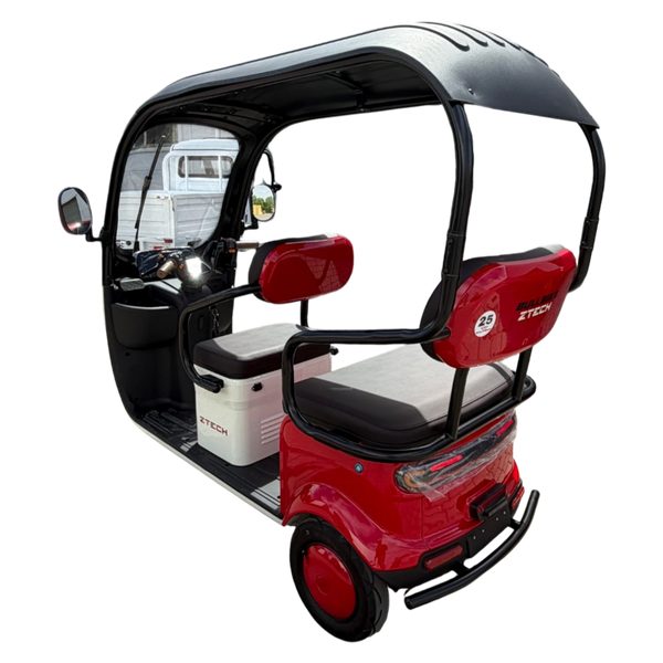 BULLBIKE Essen Elektro Scooter 500W 72V 20Ah 25Km/h / Dreirad / Seniorenmobil