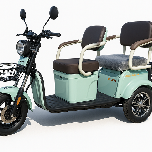 BULLBIKE Hamburg Elektro Scooter 600W 60V/72V 20Ah 25Km/h/ Seniorenmobil / Dreirad