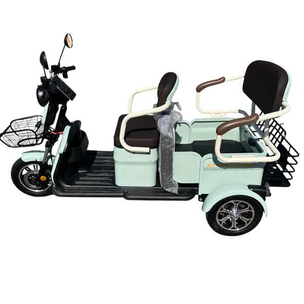 BULLBIKE Hamburg Elektro Scooter 600W 72V 20Ah 25Km/h/ Seniorenmobil / Dreirad