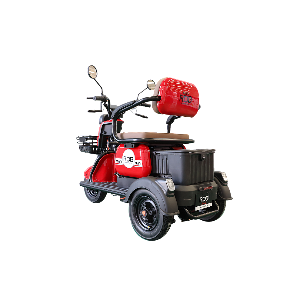 BULLBIKE Harbin Elektro Scooter 600W 60V 20Ah 25Km/h/ Seniorenmobil / Dreirad