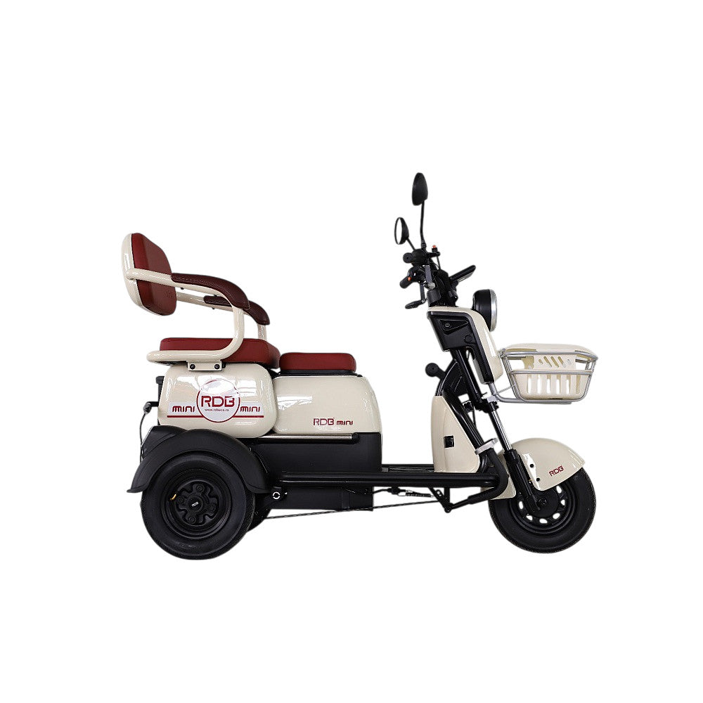 BULLBIKE Harbin Elektro Scooter 600W 60V 20Ah 25Km/h/ Seniorenmobil / Dreirad