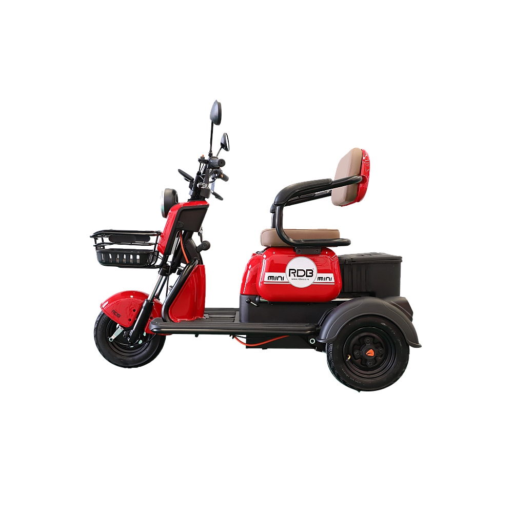 BULLBIKE Harbin Elektro Scooter 250 Watt (Max Peak 0,6 kW) 60V 20Ah 25Km/h/ Seniorenmobil / Dreirad