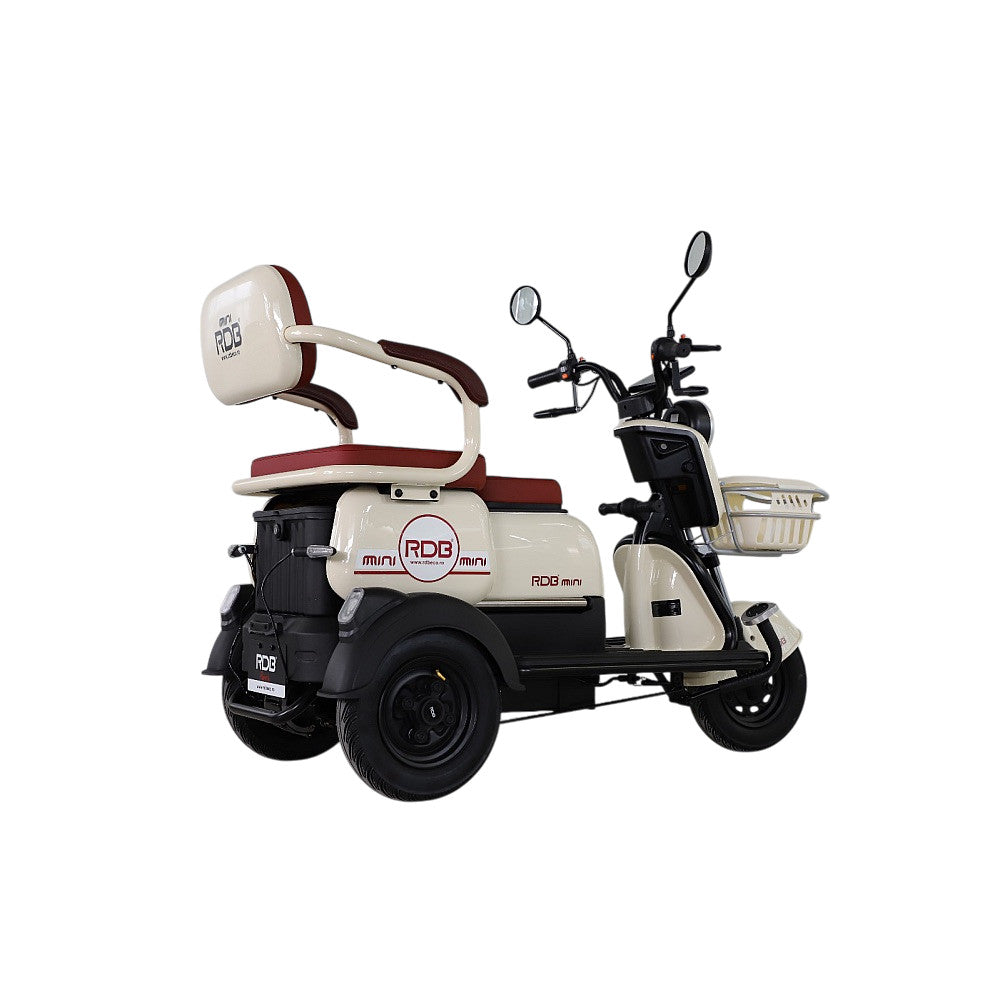BULLBIKE Harbin Elektro Scooter 250 Watt (Max Peak 0,6 kW) 60V 20Ah 25Km/h/ Seniorenmobil / Dreirad