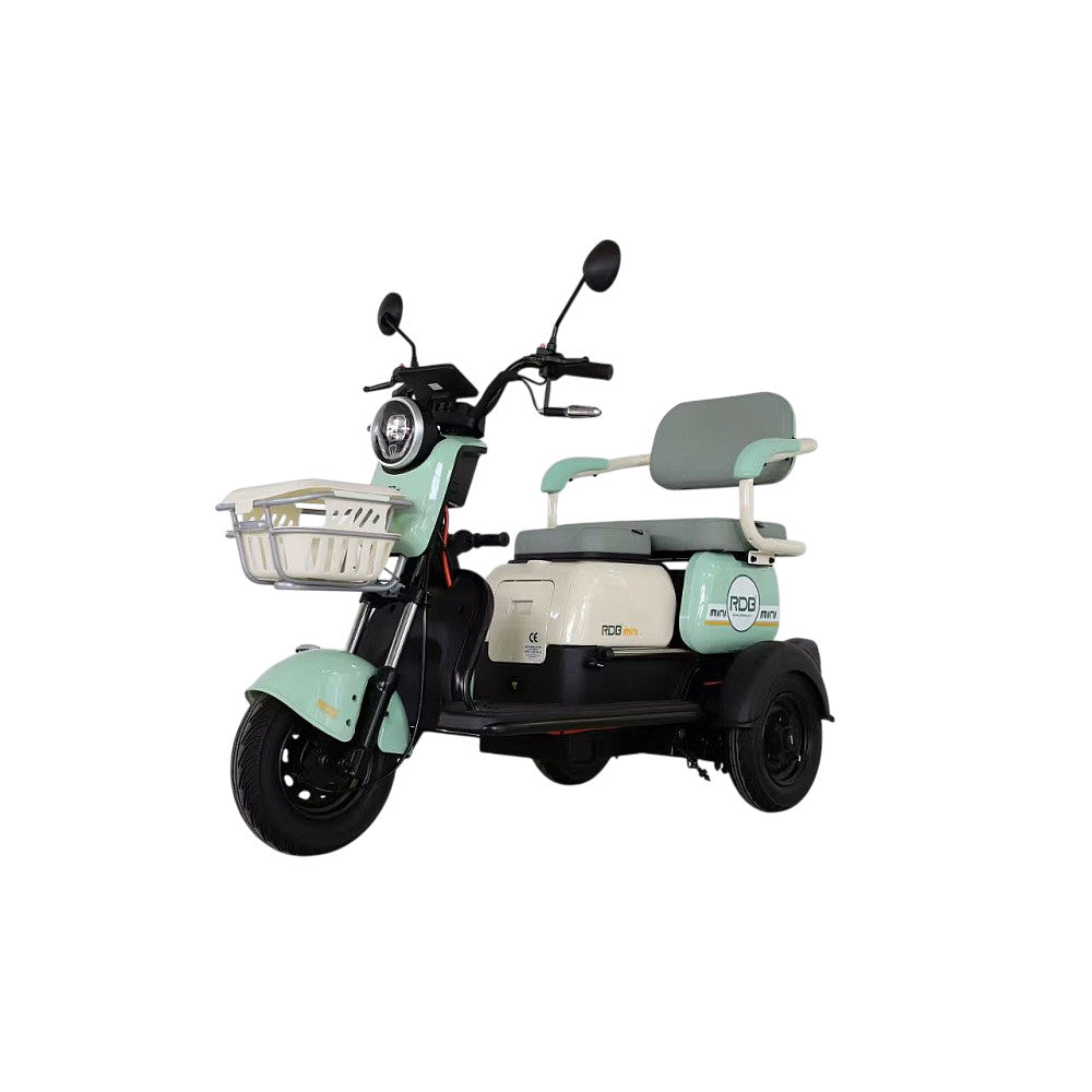 BULLBIKE Harbin Elektro Scooter 250 Watt (Max Peak 0,6 kW) 60V 20Ah 25Km/h/ Seniorenmobil / Dreirad