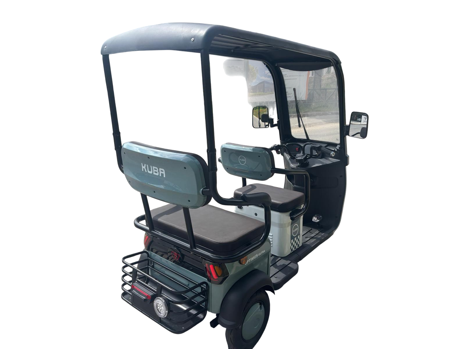 BULLBIKE Kabul Elektro Scooter 600W 72V 20Ah 25Km/h / Dreirad / Seniorenmobil