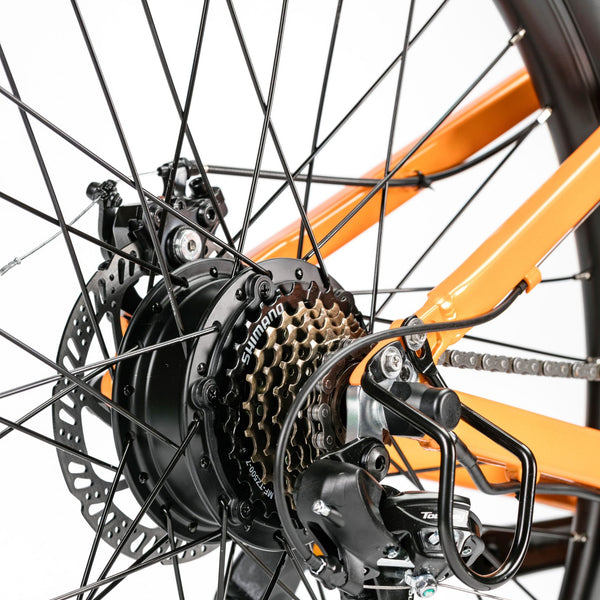 BULLBIKE Kima Lithium 36V 12Ah 250W 700C Elektro Fahrrad, SHIMANO 7S