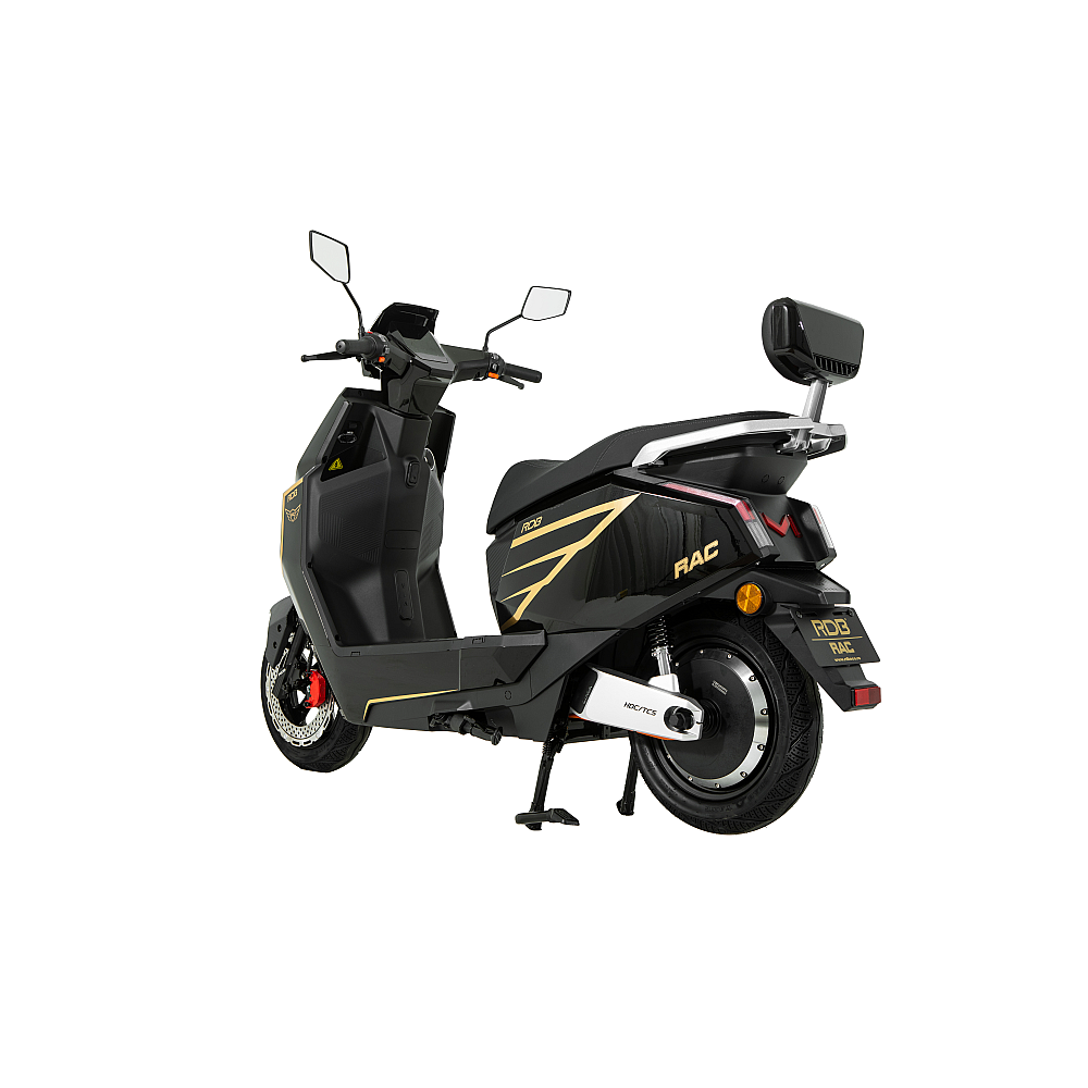 BULLBIKE Kolkata Elektro Scooter 250 Watt (Max Peak 0,6 kW) 72V 20Ah 25 km/h
