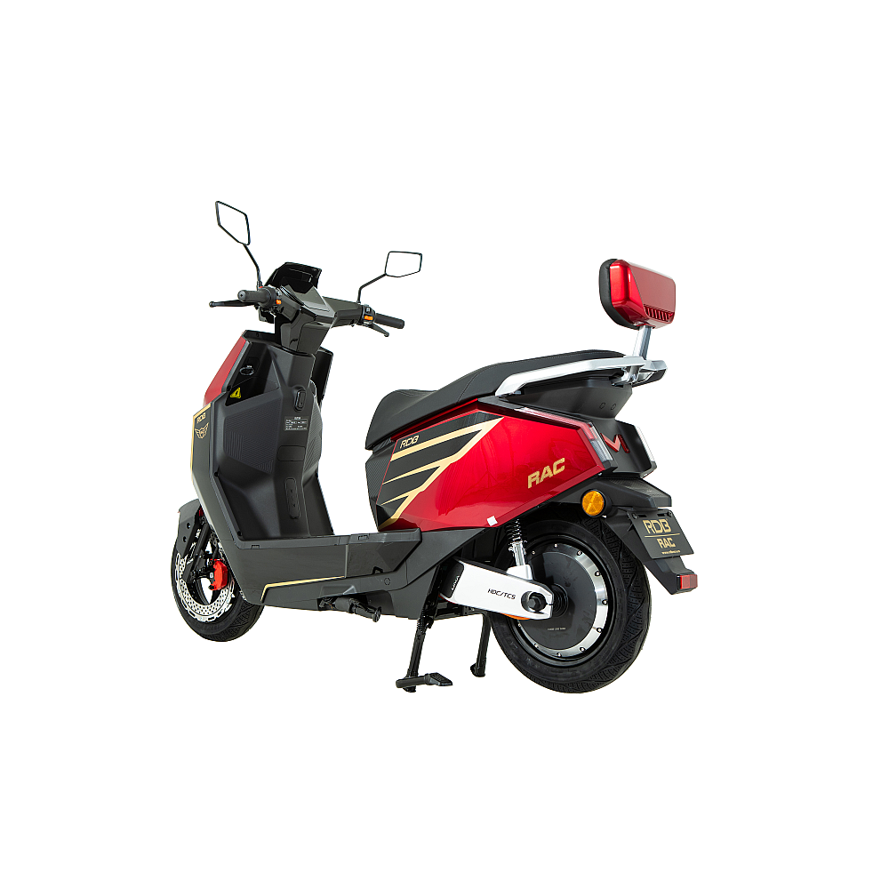 BULLBIKE Kolkata Elektro Scooter 250 Watt (Max Peak 0,6 kW) 72V 20Ah 25 km/h