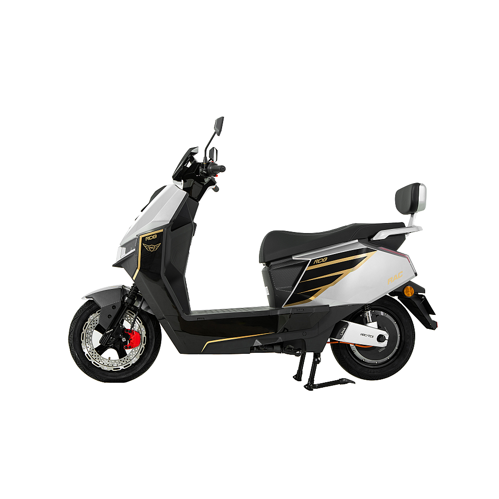 BULLBIKE Kolkata Elektro Scooter 250 Watt (Max Peak 0,6 kW) 72V 20Ah 25 km/h