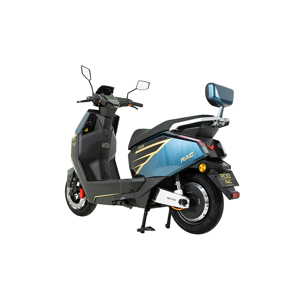 BULLBIKE Kolkata Elektro Scooter 250 Watt (Max Peak 0,6 kW) 72V 20Ah 25 km/h
