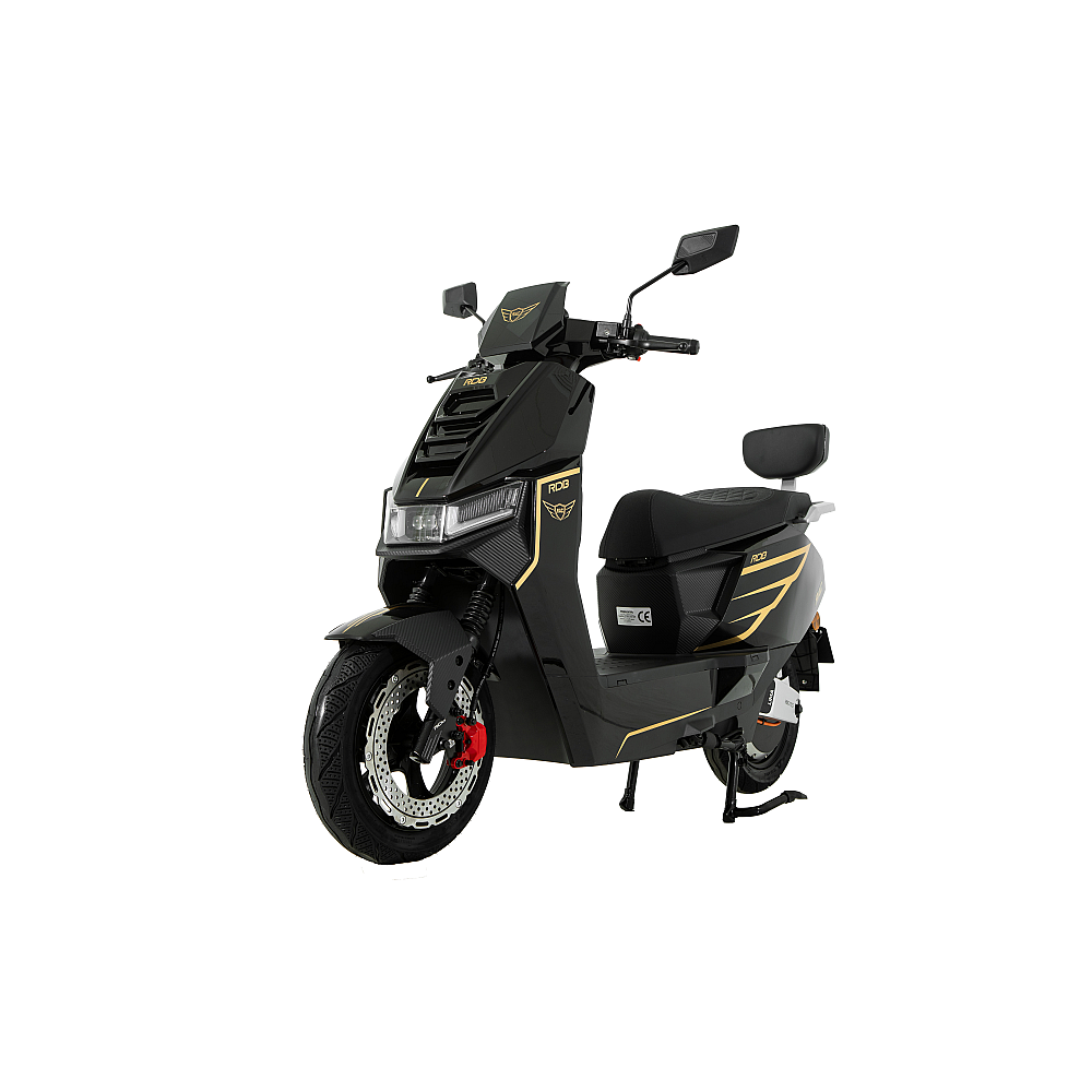 BULLBIKE Kolkata Elektro Scooter 250 Watt (Max Peak 0,6 kW) 72V 20Ah 25 km/h