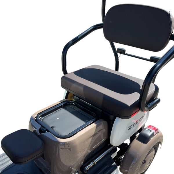 BULLBIKE Laos Elektro Scooter 250 Watt (Max Peak 0,6 kW) 60V 20Ah 25Km/h/ Seniorenmobil / Dreirad