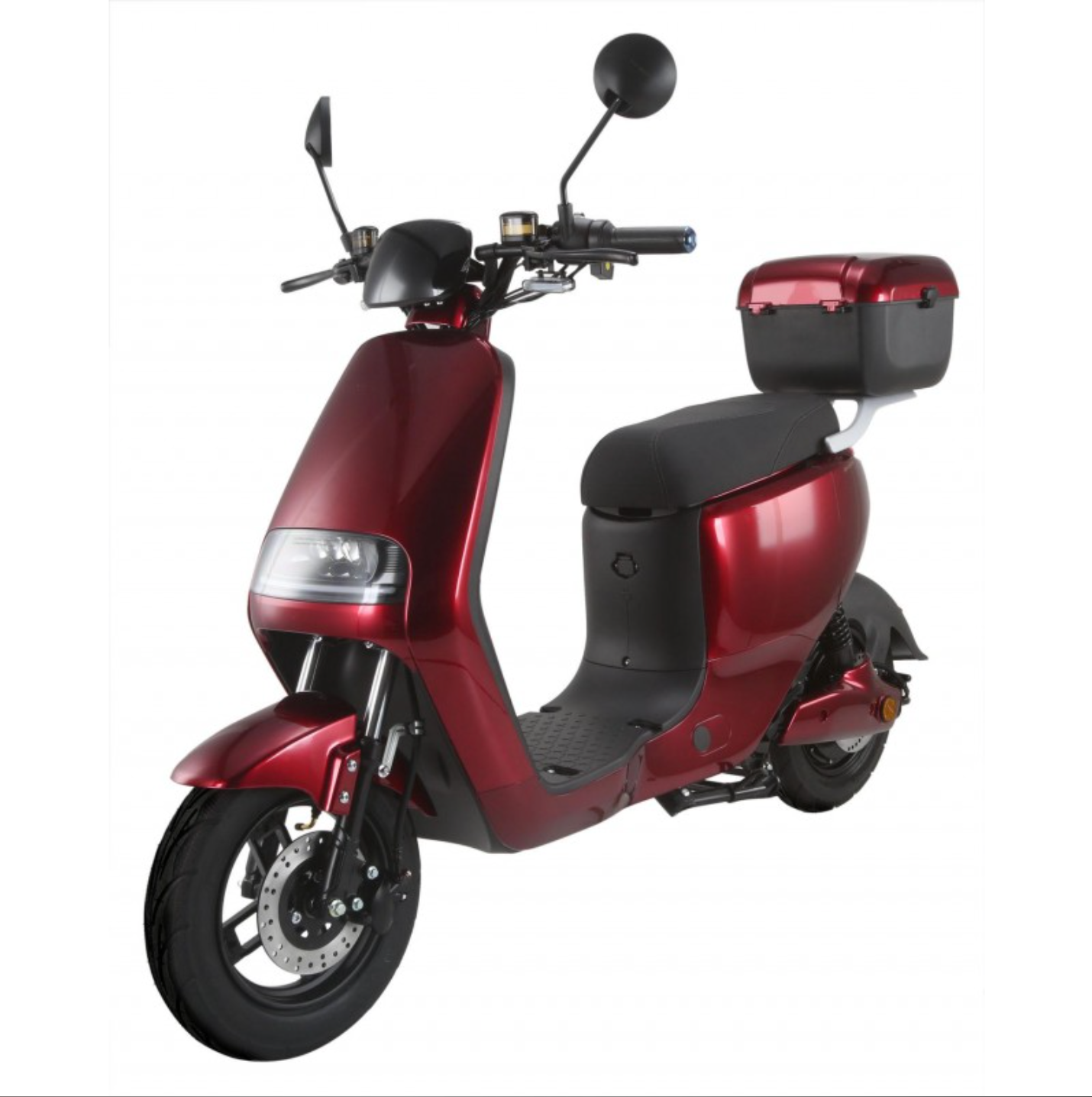 BULLBIKE Lyon Elektro Scooter 48V 30Ah Lithium 250 Watt (Max Peak 0,6 kW) 25km/h