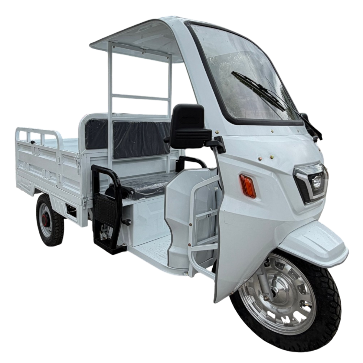 BULLBIKE Madrid Cargo E-Lastendreirad Mit Dach 250 Watt (Max Peak 0,6 kW) 72V 58Ah 25km/h OUTLET%