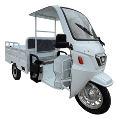 BULLBIKE Madrid Cargo E-Lastendreirad Mit Dach 250 Watt (Max Peak 0,6 kW) 72V 58Ah 25km/h OUTLET%