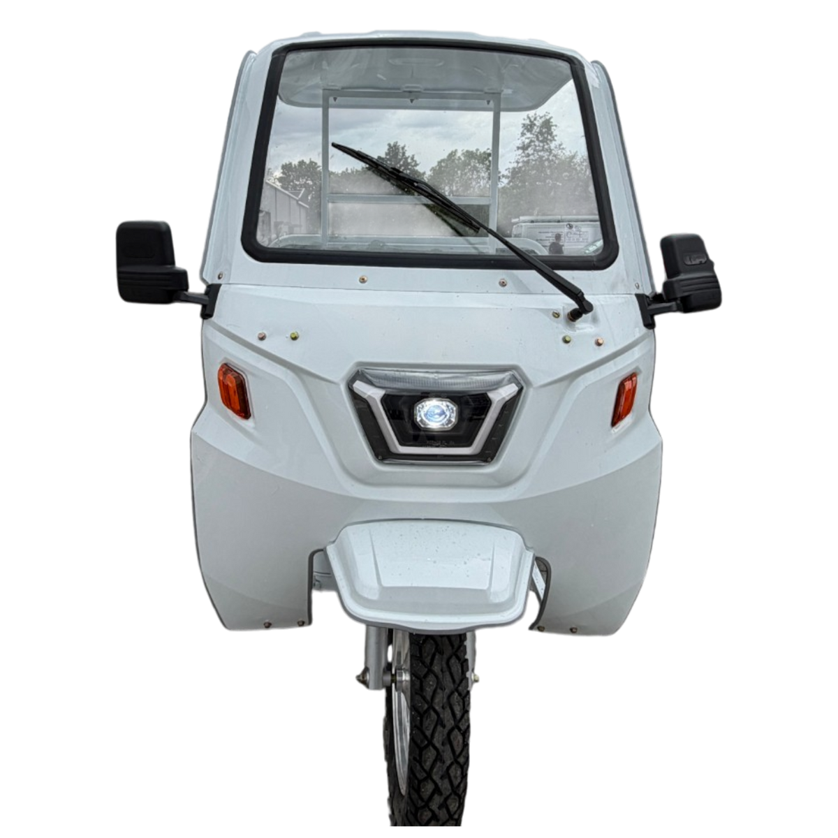 BULLBIKE Madrid Cargo E-Lastendreirad Mit Dach 250 Watt (Max Peak 0,6 kW) 72V 58Ah 25km/h OUTLET%