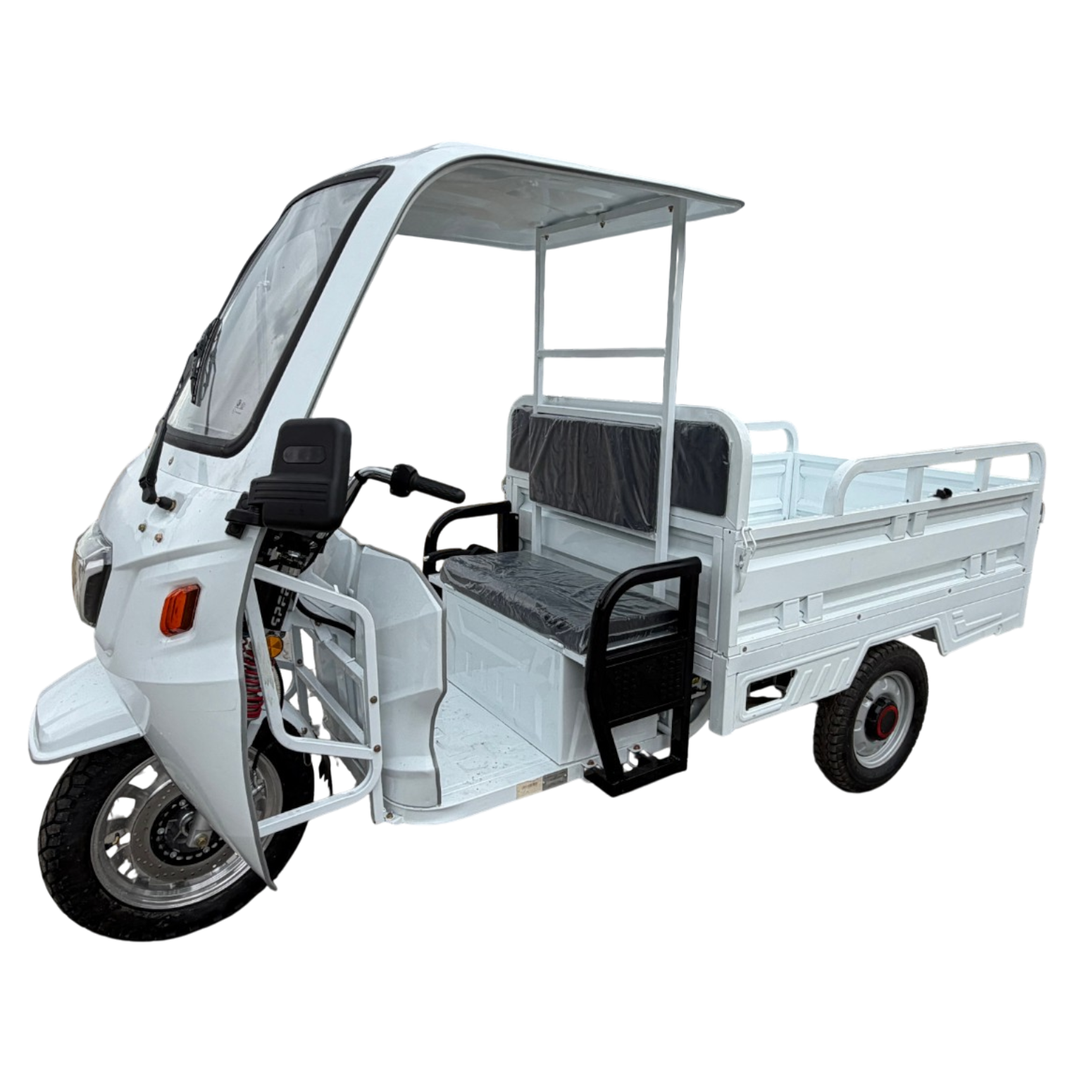 BULLBIKE Madrid Cargo E-Lastendreirad Mit Dach 250 Watt (Max Peak 0,6 kW) 72V 58Ah 25km/h OUTLET%
