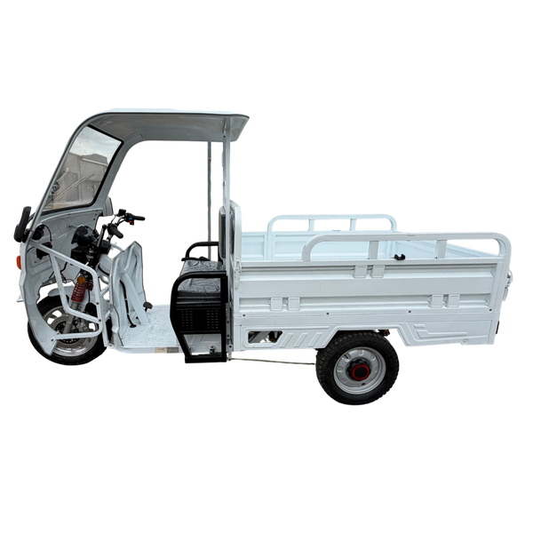 BULLBIKE Madrid Cargo E-Lastendreirad Mit Dach 250 Watt (Max Peak 0,6 kW) 72V 58Ah 25km/h OUTLET%