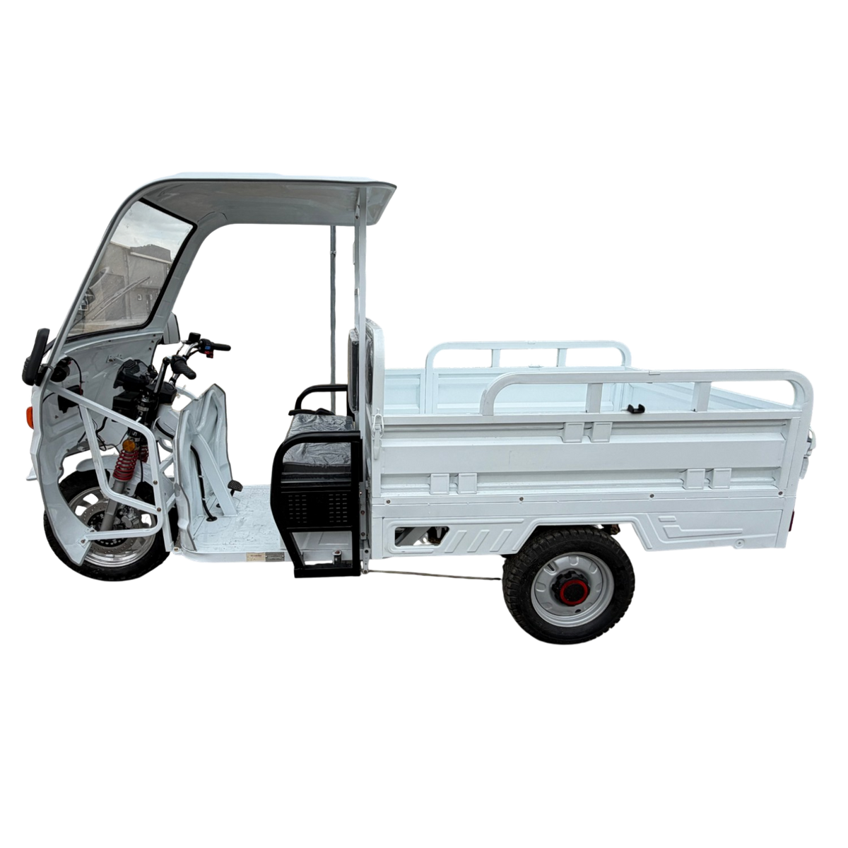 BULLBIKE Madrid Cargo E-Lastendreirad Mit Dach 250 Watt (Max Peak 0,6 kW) 72V 58Ah 25km/h OUTLET%
