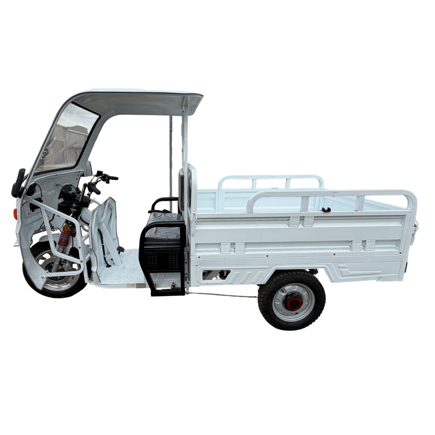 BULLBIKE Madrid Cargo E-Lastendreirad Mit Dach 600W 72V 58Ah 25km/h