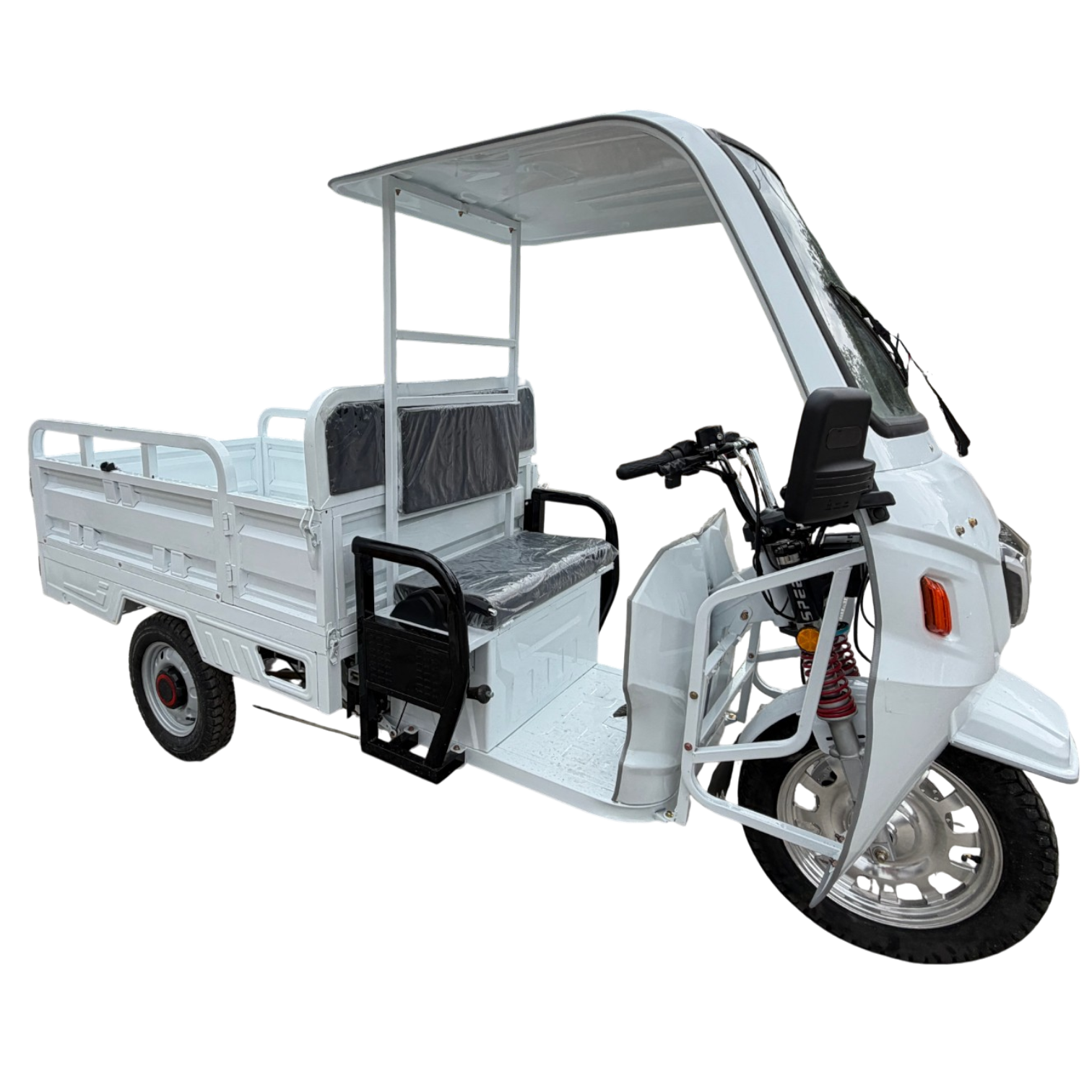 BULLBIKE Madrid Cargo E-Lastendreirad Mit Dach 600W 72V 58Ah 25km/h