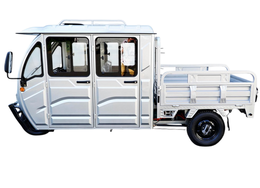 BULLBIKE Matola E-Lastendreirad mit Doppelkabine 600W 72V 58Ah 25km/h/2 Personen