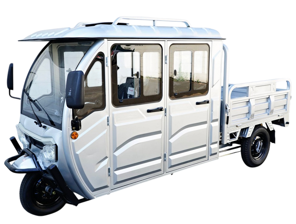 BULLBIKE Matola E-Lastendreirad mit Doppelkabine 600W 72V 58Ah 25km/h/2 Personen