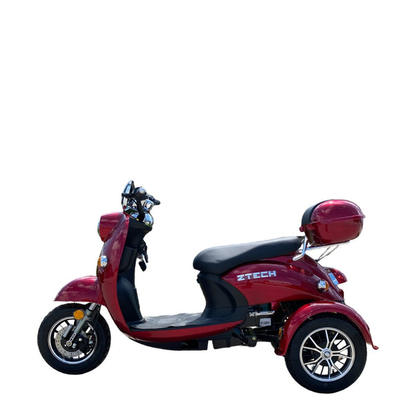 BULLBIKE Messina Dreirad Elektro Scooter 250 Watt (Max Peak 0,6 kW) 60V 20Ah 25 km/h /Seniorenmobil /