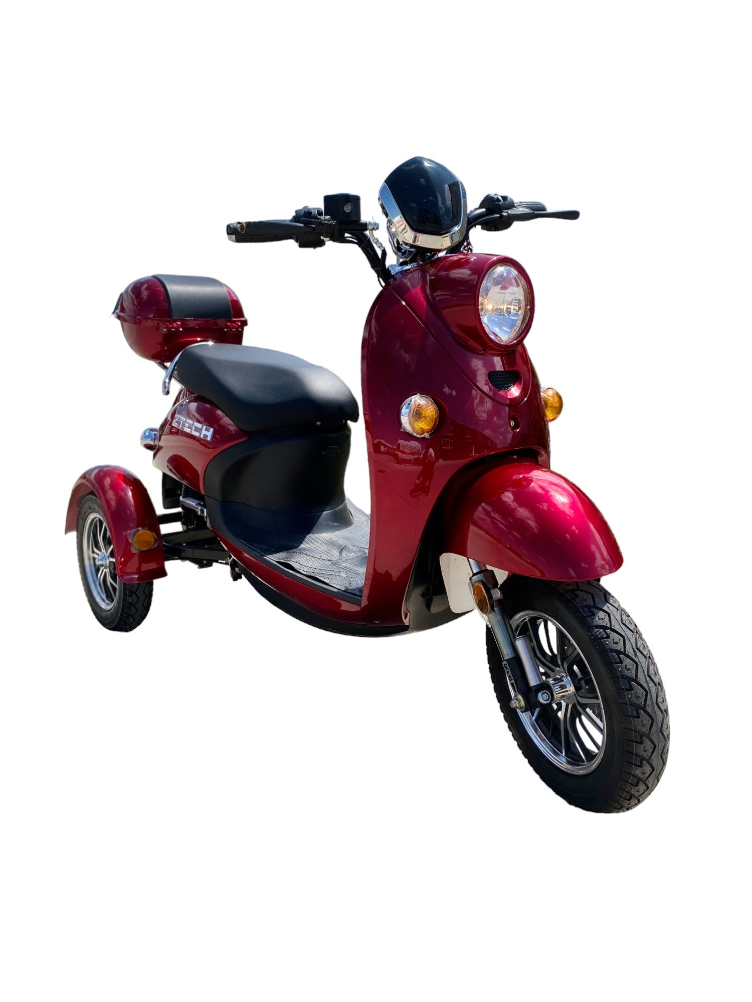 BULLBIKE Messina Dreirad Elektro Scooter 250 Watt (Max Peak 0,6 kW) 60V 20Ah 25 km/h /Seniorenmobil /