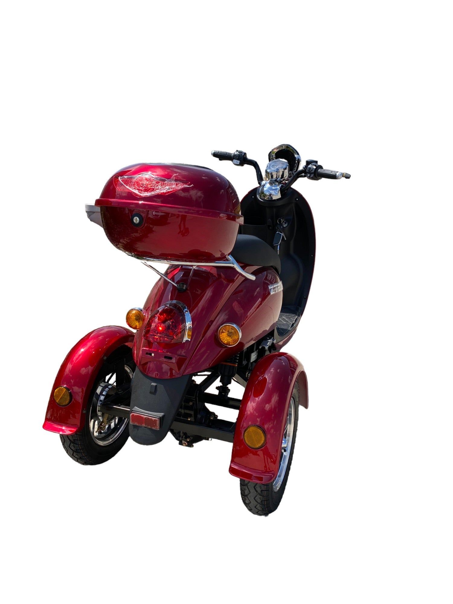 BULLBIKE Messina Dreirad Elektro Scooter 250 Watt (Max Peak 0,6 kW) 60V 20Ah 25 km/h /Seniorenmobil /