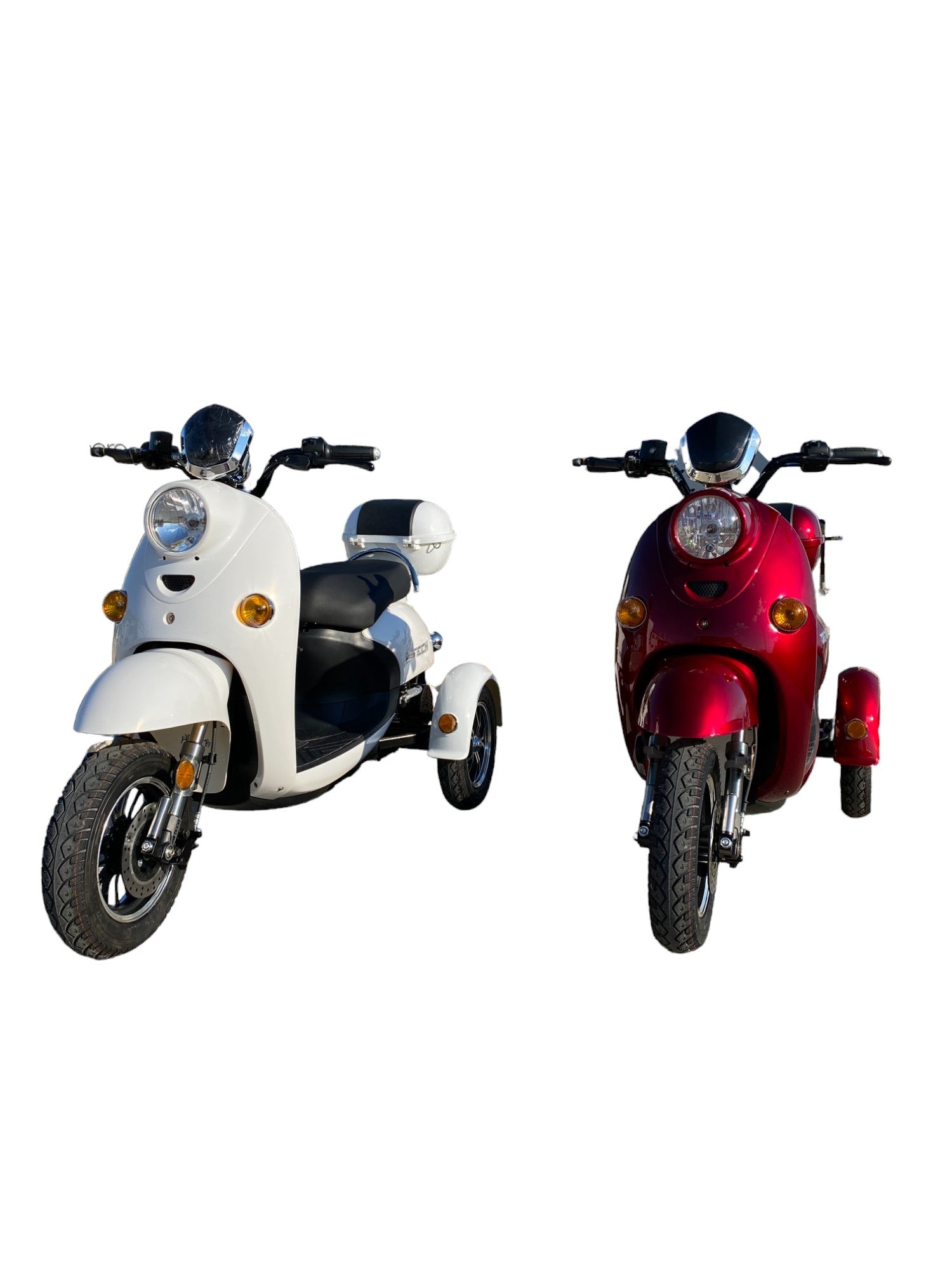 BULLBIKE Messina Dreirad Elektro Scooter 250 Watt (Max Peak 0,6 kW) 60V 20Ah 25 km/h /Seniorenmobil /