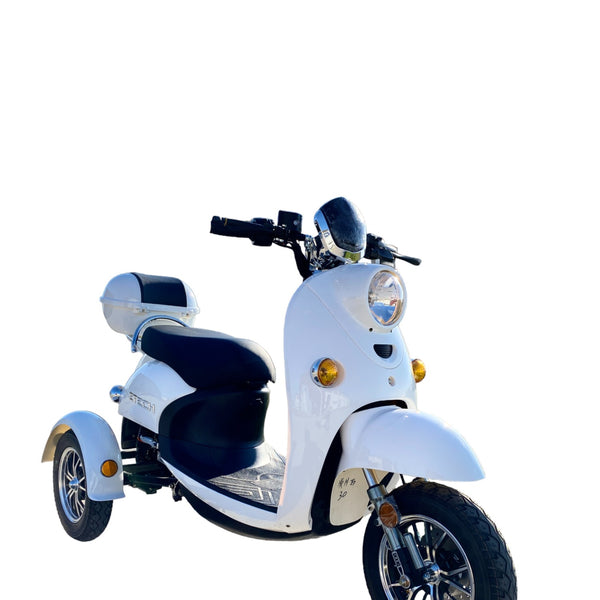 BULLBIKE Messina Dreirad Elektro Scooter 250 Watt (Max Peak 0,6 kW) 60V 20Ah 25 km/h /Seniorenmobil /