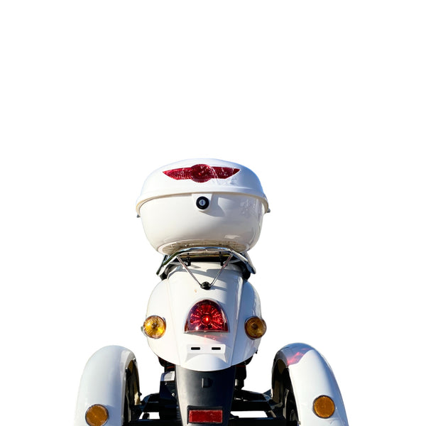 BULLBIKE Messina Dreirad Elektro Scooter 250 Watt (Max Peak 0,6 kW) 60V 20Ah 25 km/h /Seniorenmobil /