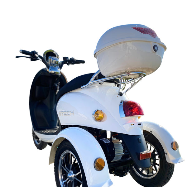 BULLBIKE Messina Dreirad Elektro Scooter 250 Watt (Max Peak 0,6 kW) 60V 20Ah 25 km/h /Seniorenmobil /