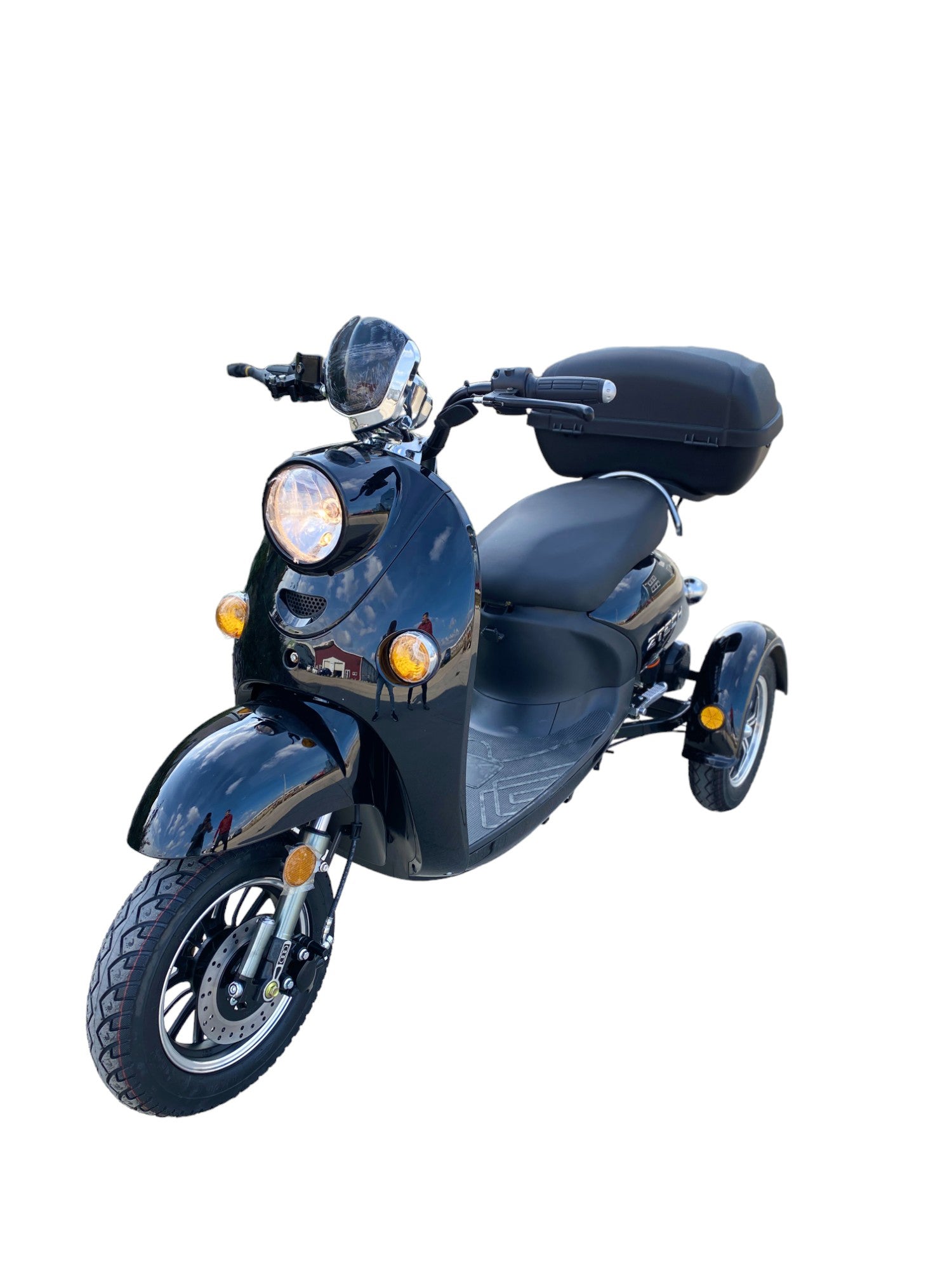 BULLBIKE Messina Dreirad Elektro Scooter 250 Watt (Max Peak 0,6 kW) 60V 20Ah 25 km/h /Seniorenmobil /