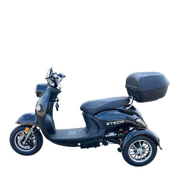 BULLBIKE Messina Dreirad Elektro Scooter 250 Watt (Max Peak 0,6 kW) 60V 20Ah 25 km/h /Seniorenmobil /
