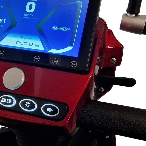 BULLBIKE Monaco Elektro Scooter 500W 48V 20Ah 25Km/h/ Seniorenmobil / Vierrad