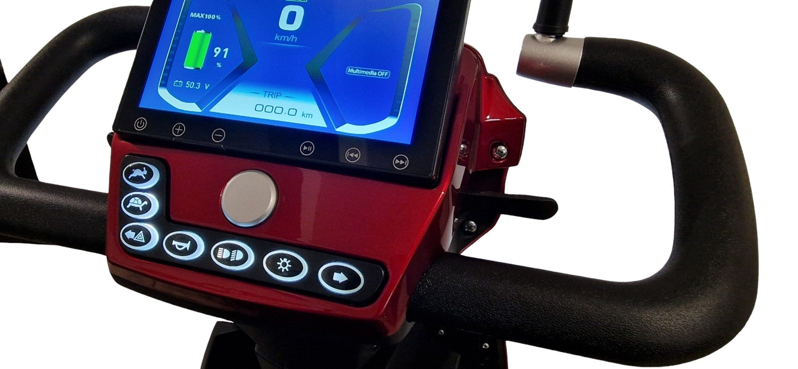 BULLBIKE Monaco Elektro Scooter 500W 48V 20Ah 25Km/h/ Seniorenmobil / Vierrad