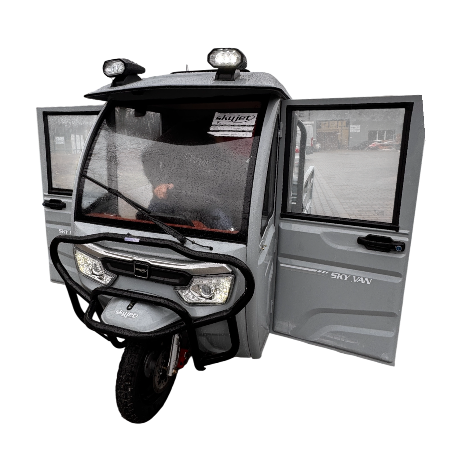 BULLBIKE Monza Deluxe Cargo E-Lastendreirad 600W 72V 45Ah 25km/h