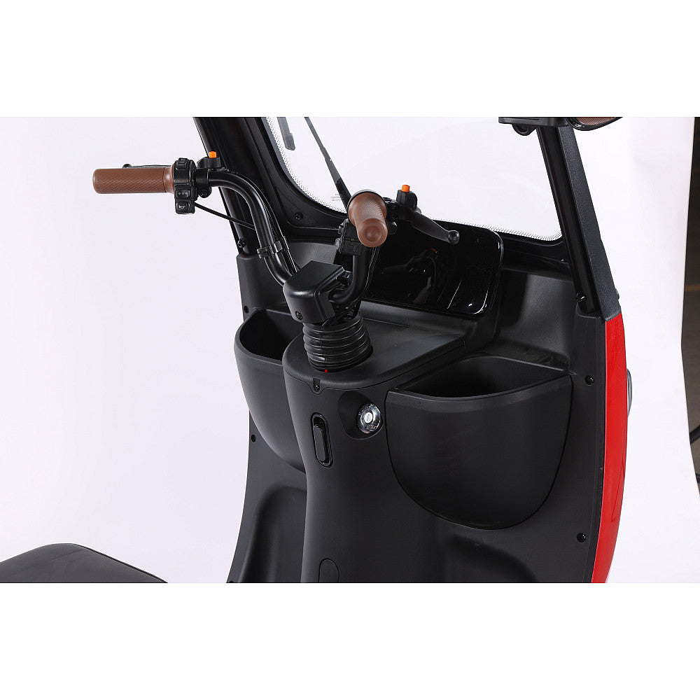 BULLBIKE Multan Elektro Scooter 250 Watt (Max Peak 0,6 kW) 60V 20Ah 25Km/h/ Seniorenmobil / Dreirad