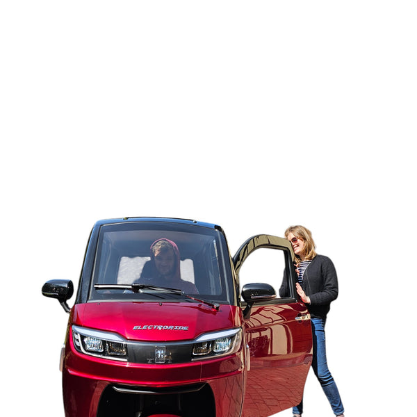 BULLBIKE Nara Elektro Kabineroller Scooter 600W 60V 58Ah 25Km/h/