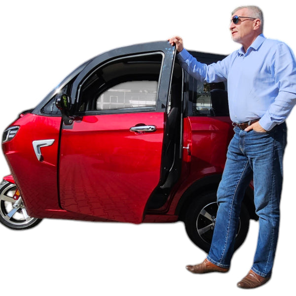 BULLBIKE Nara Elektro Kabineroller Scooter 600W 60V 58Ah 25Km/h/