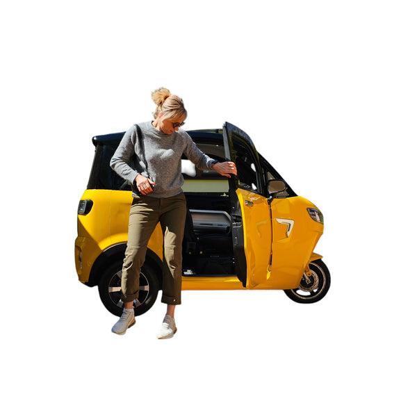 BULLBIKE Nara Elektro Kabineroller Scooter 250 Watt (Max Peak 0,6 kW) 60V 58Ah 25Km/h /2 Personen
